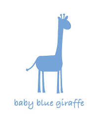 Baby Blue Giraffe