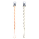 RaZzies Silicone Paci/Teether Holder (2-pack)