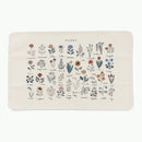 Fleurs Leather Mat