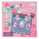 4in1 Magnetic Puzzle Book