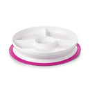 Stick and Stay Suction Divided Plate