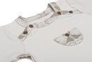 Safari Collection Footie in Silver Birch