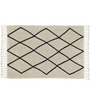 Bereber Beige Washable Rug