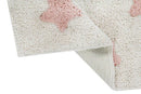 Stars Natural Nude Washable Rug