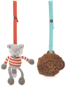 Woodland Collection 2 pc. Stroller Set - Finley Fox & Carter Hedgehog
