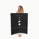 Solar System Leather Mat