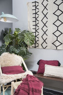 Air Savannah Red Knitted Cushion