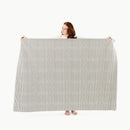 Stone Stripe Leather Mat